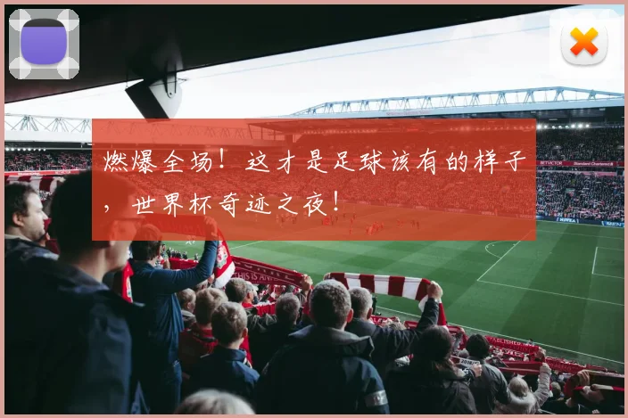 燃爆全场！这才是足球该有的样子，世界杯奇迹之夜！