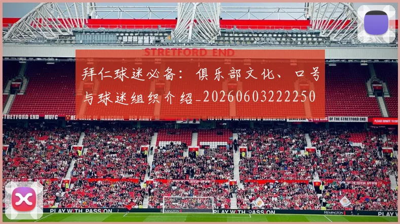 拜仁球迷必备：俱乐部文化、口号与球迷组织介绍_20260603222250